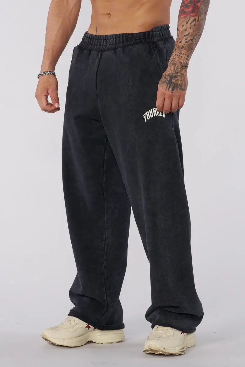 Affordable Black Baggy Sweatpants with Luxe Appeal