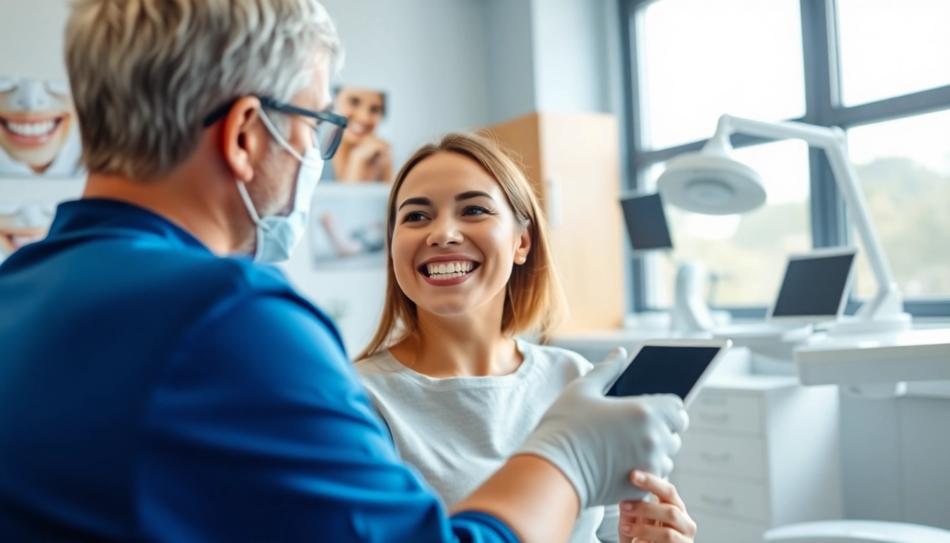 Consulting with an orthodontist Myrtle Beach showcasing personalized care for patients.